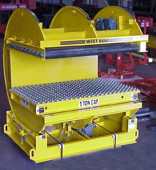 load inverters, material handling inverters, c frame load inverter with hydraulic clamping