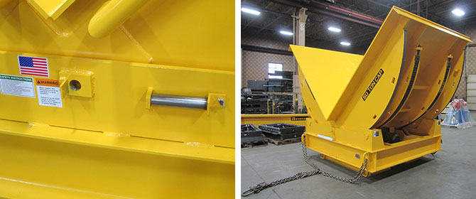 mechanical upender, coil upender, coil tipper