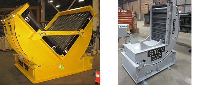 mechanical upender, coil upender, coil tipper