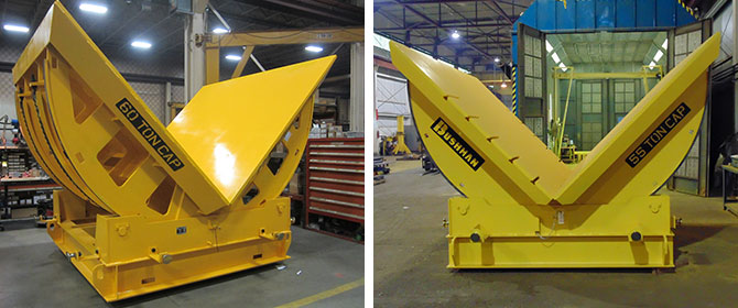 mechanical upender, coil upender, coil tipper