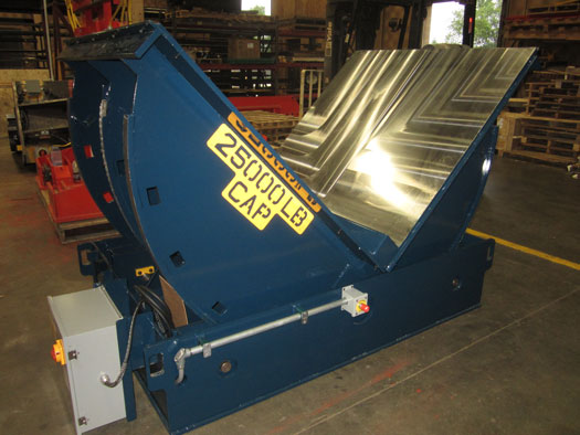 mechanical upender, coil upender, coil tipper